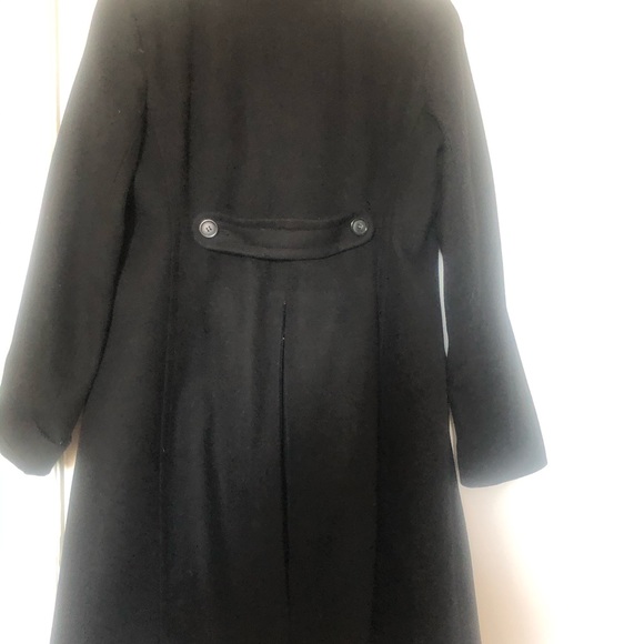 Club Monaco Black Wool coat in size S - Picture 3 of 4